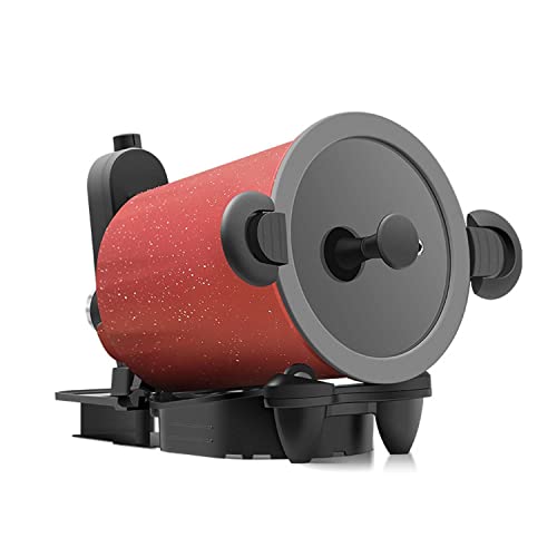 自動調理機 大容量 炒め物機 多機能炒め物調理器 360°回転式 速度調整可能 正確な温度制御 均一に加熱 持ち運び可能 自動炊飯器 アウトドア キャンプ 旅行 料理用 家庭用(赤)